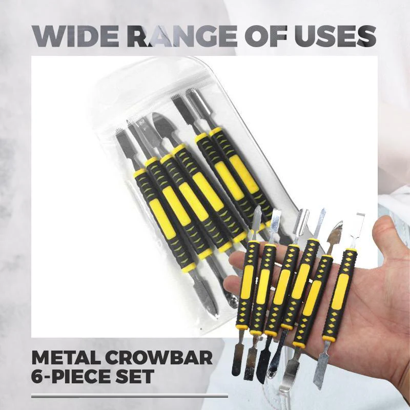Metal Crowbar 6-Piece Set - Image 8