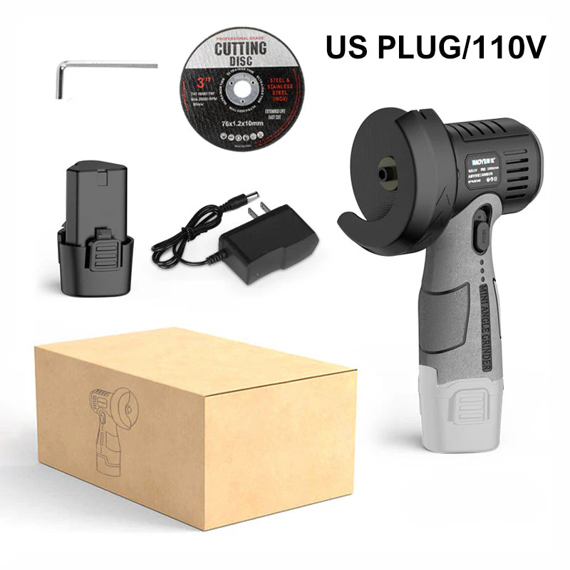 🧰12V Mini Angle Grinder with Cutting Disc - Image 9