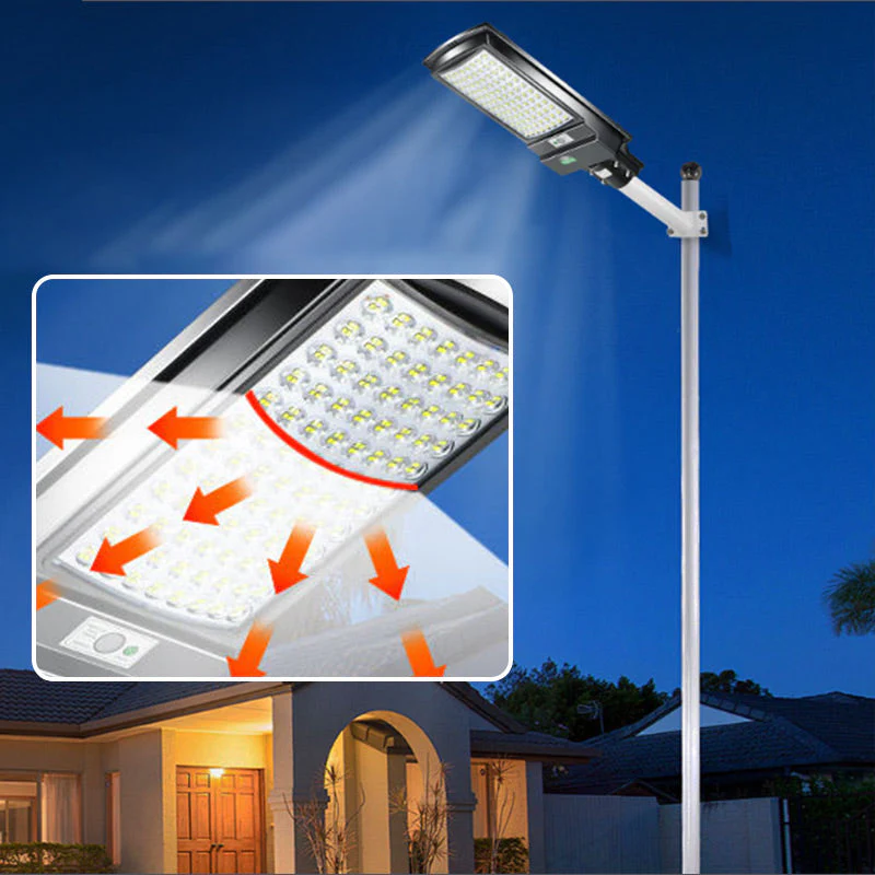 Motion Sensor Solar Street Light with Remote - Image 2