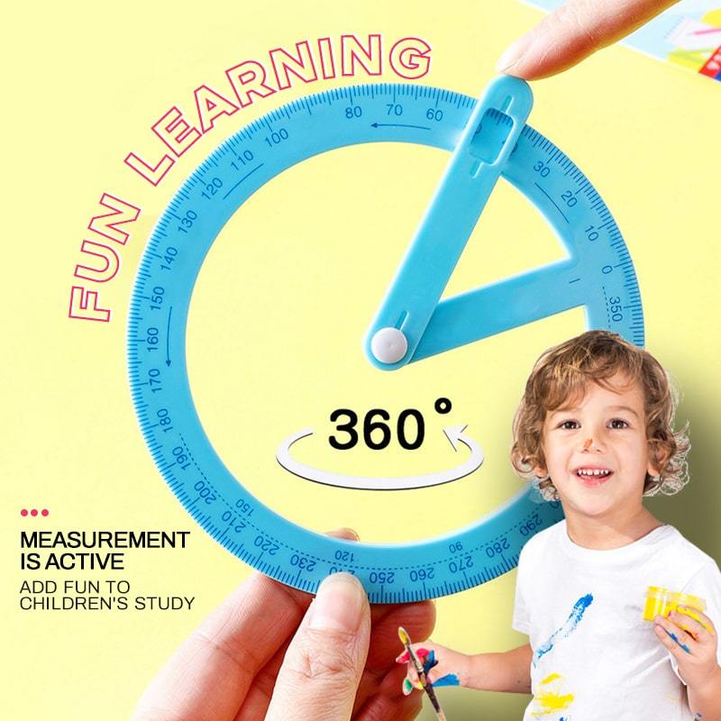 Movable Protractor for Students - Image 4