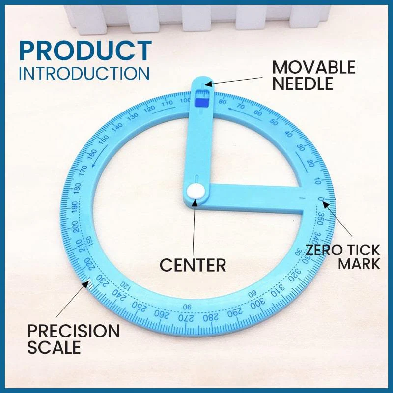 Movable Protractor for Students - Image 7