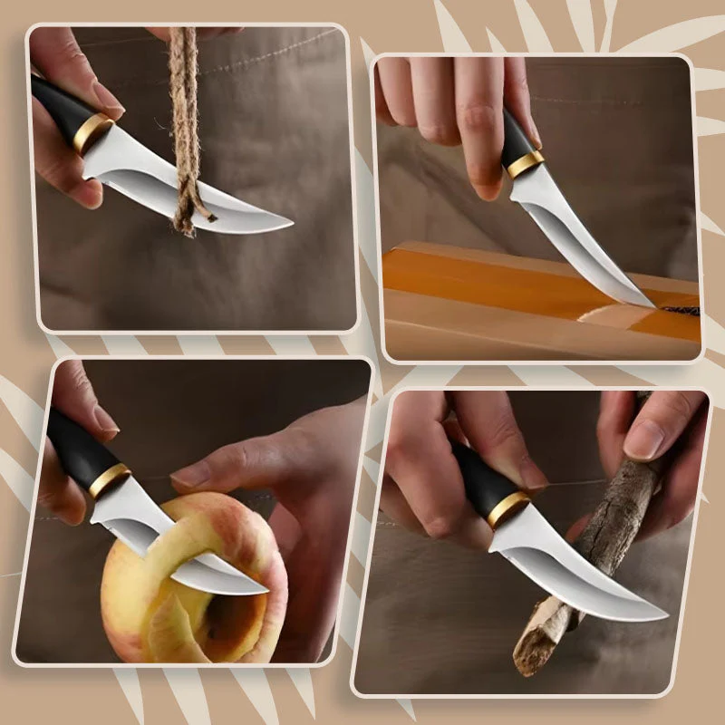 Multipurpose Outdoor Portable Fruit Knife with Sheath - Image 5