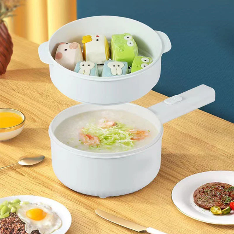 Multifunctional Double-Layer Electric Pot with Steamer - Image 2