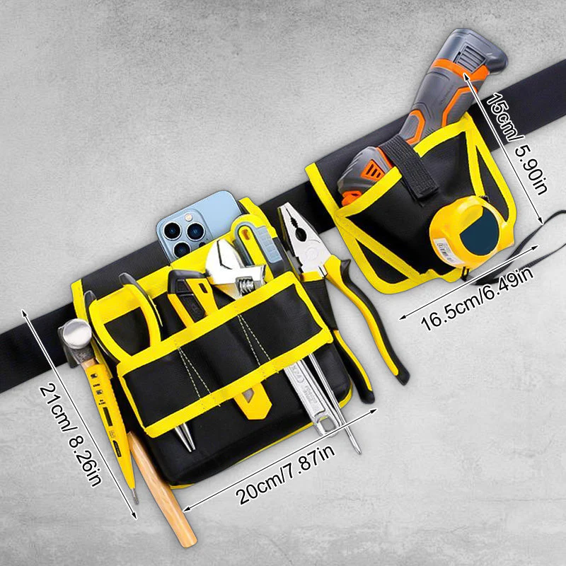 Multifunctional Multi-Pocket Tool Belt Pouch - Image 6