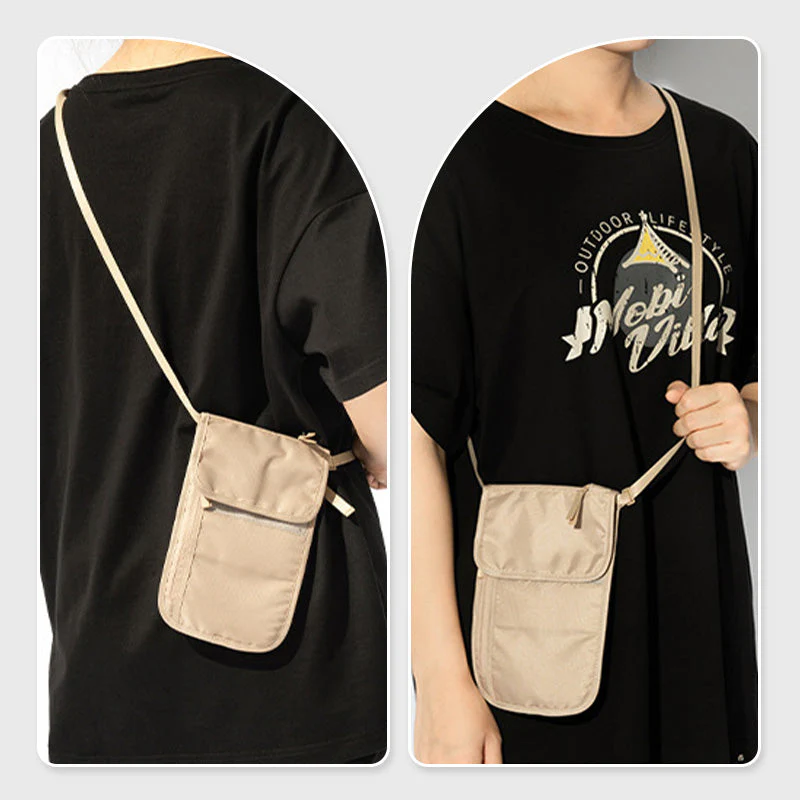 Multifunctional Lightweight Anti-Theft Travel Document Bag - Image 2