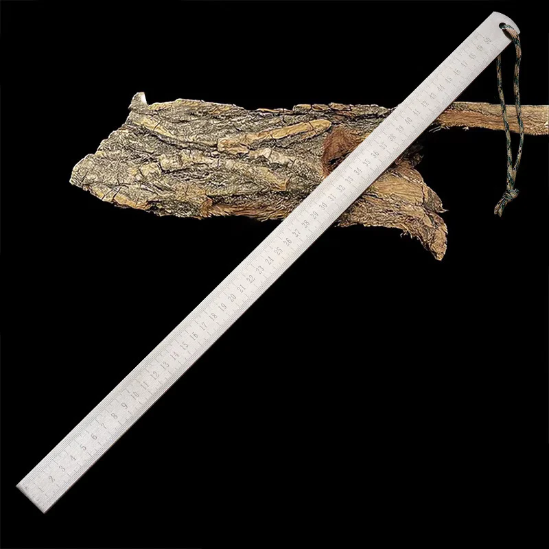 Multifunctional Portable Self-Defense Stainless Steel Ruler - Image 11