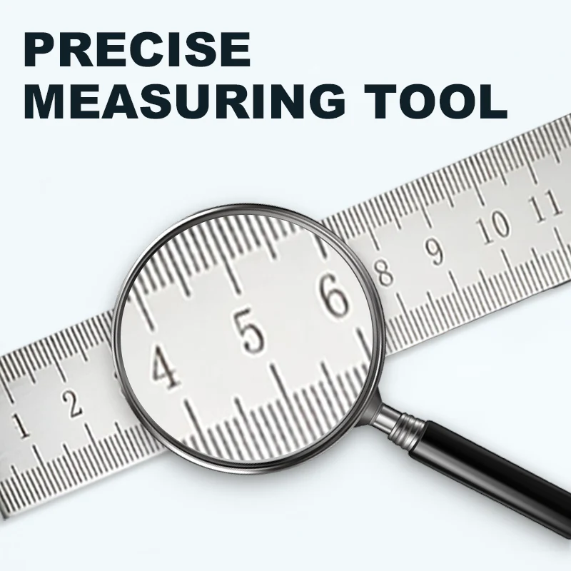 Multifunctional Portable Self-Defense Stainless Steel Ruler - Image 6