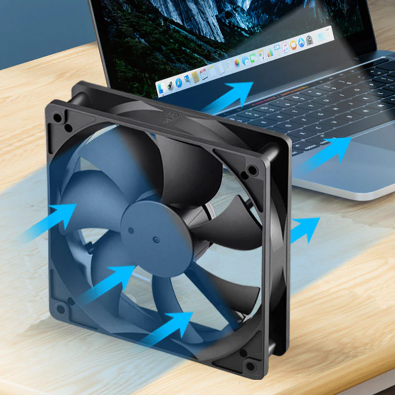 Low Noise Cooling Fan for Cabinet, CPU, Fume Exhausting - Image 2