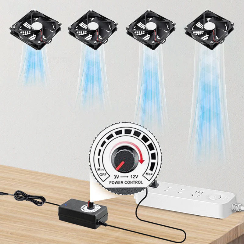 Low Noise Cooling Fan for Cabinet, CPU, Fume Exhausting - Image 5