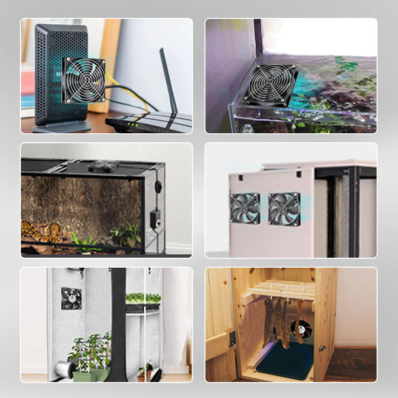 Low Noise Cooling Fan for Cabinet, CPU, Fume Exhausting - Image 6