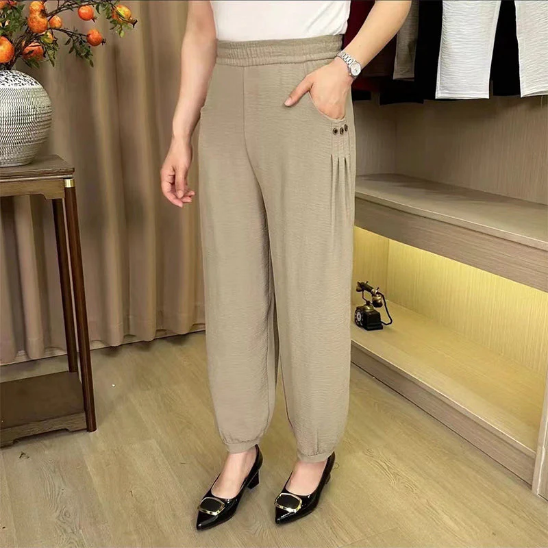Women's Cool Breathable Loose Casual Pants - Image 2