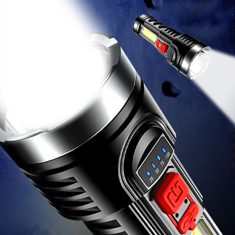 Outdoor Ultra-Bright Long-Range LED Flashlight - Image 2
