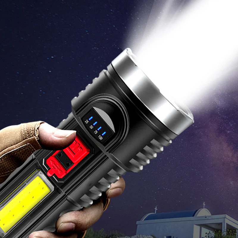 Outdoor Ultra-Bright Long-Range LED Flashlight - Image 4