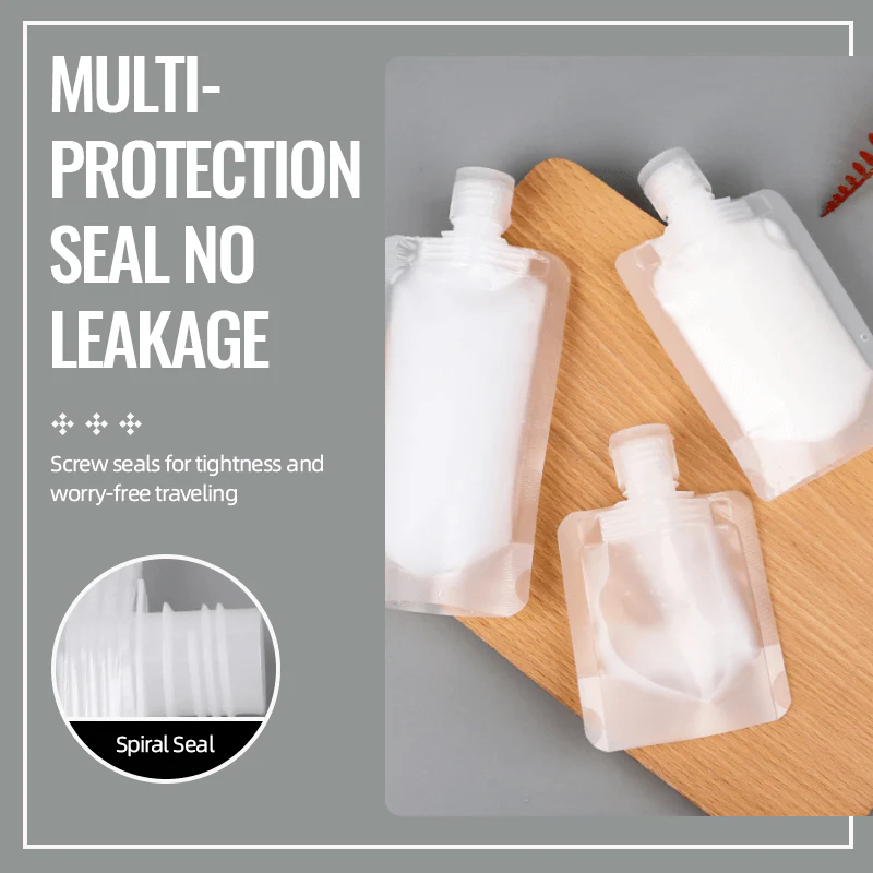 🌷Portable Travel Fluid Makeup Packing Bag(10 Pcs） - Image 2