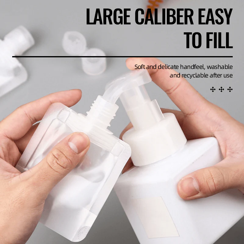 🌷Portable Travel Fluid Makeup Packing Bag(10 Pcs） - Image 4