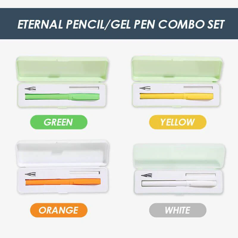 ✨Everlasting Pencil Upgrade Series✨Two-in-One Eternal Pencil/Gel Pen - Image 10