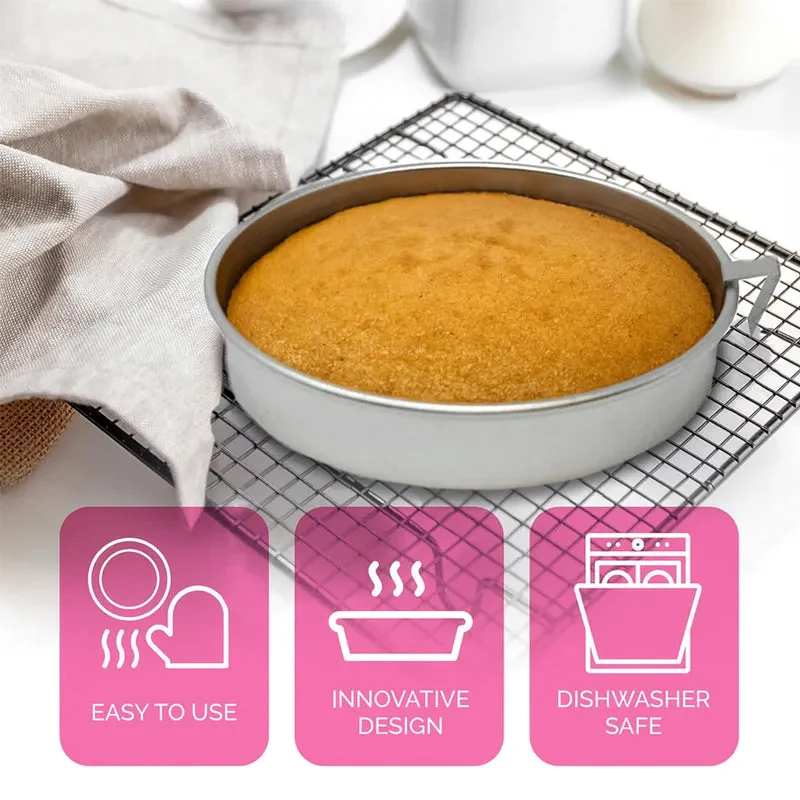 🍰 Perfect Release Stainless Steel Cake Pan - Image 6