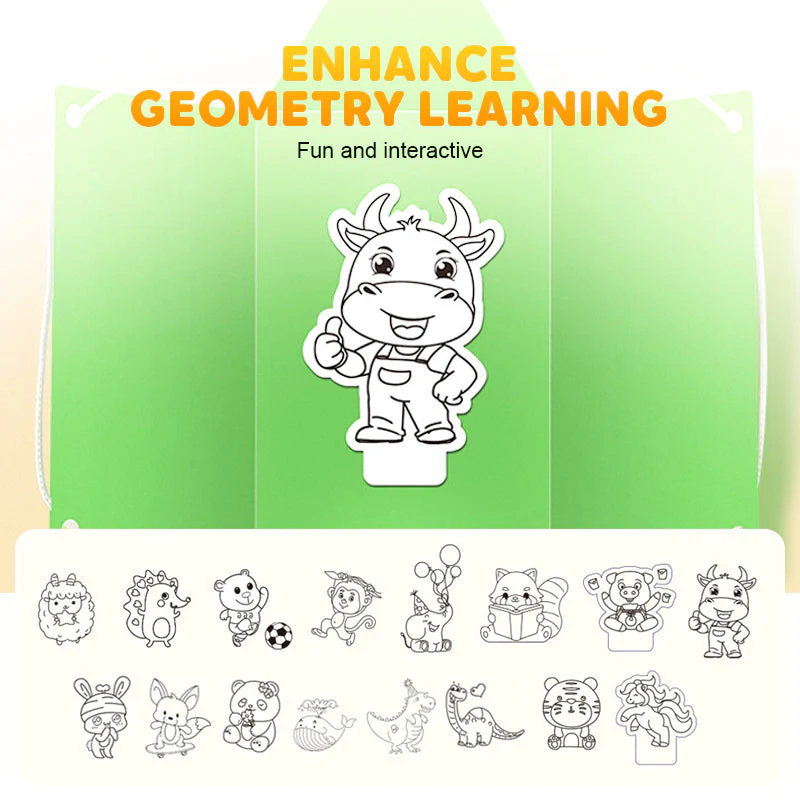 Pull String 3D Geometry Learning Book - Image 3