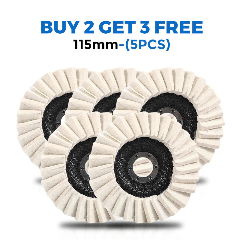 ✨ BUY 1 GET 1 FREE ! 🔧 Wool Felt Flap Polishing Disc – Easy to Use, Surface-Safe & Professional Finish 🧽 - Image 10