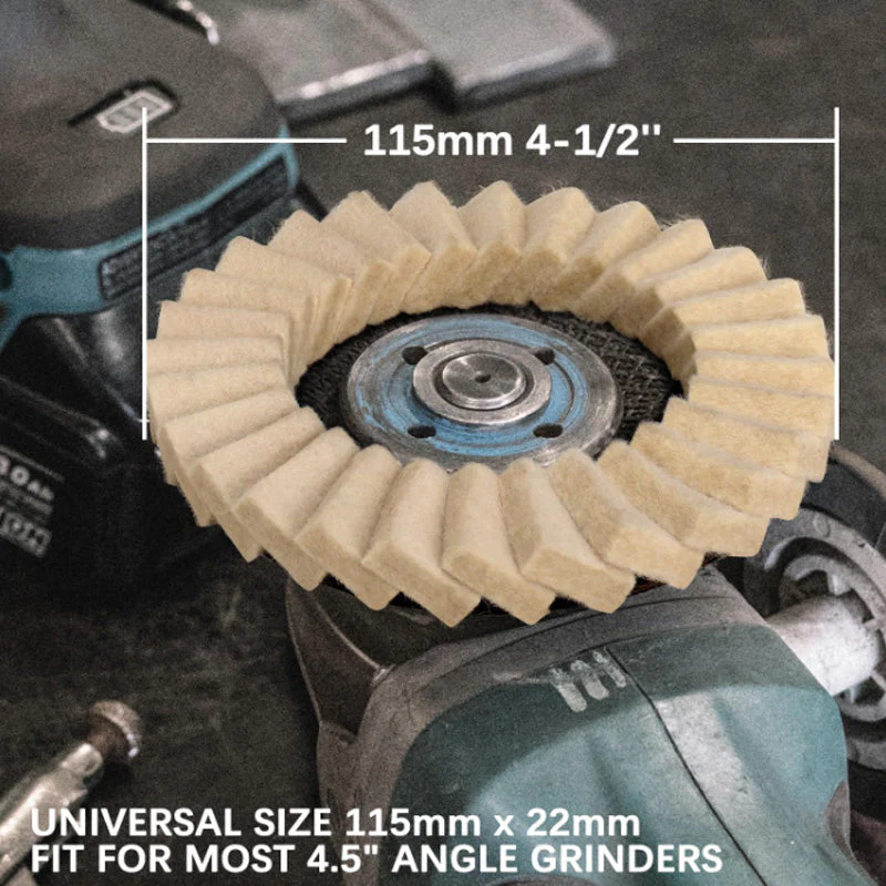Wool Felt Flap Discs Polishing Wheel - Image 6