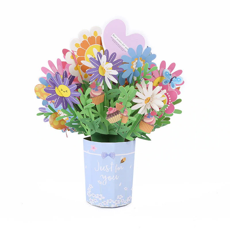 3D Pop-Up Bouquet Greeting Card - Image 12