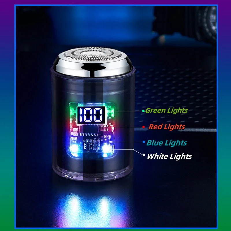 🔥Christmas Promotion🌲Portable Powerful Visual Digital Display Electric Shaver - Image 5