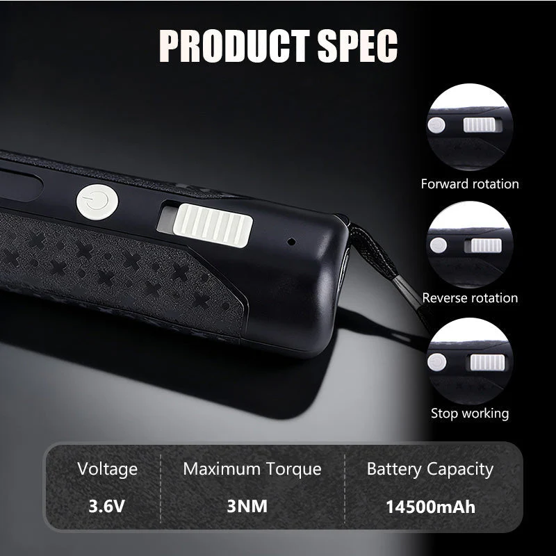 Portable Electric Rechargeable Screwdriver Set - Image 9