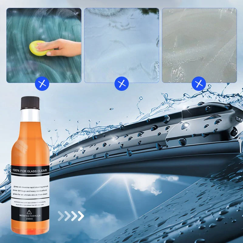 🔥Buy 1 get 1 free✨Car Glass Oil Film Stain Removal Cleaner - Image 17