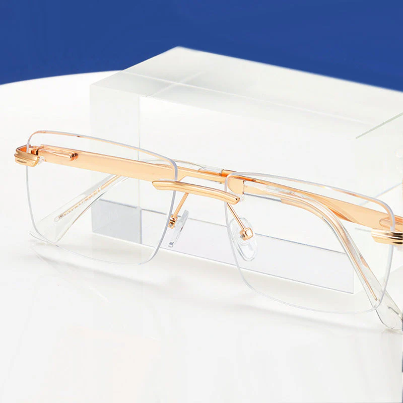 Gift Choice - Rimless Anti-Blue Light Glasses - Image 7