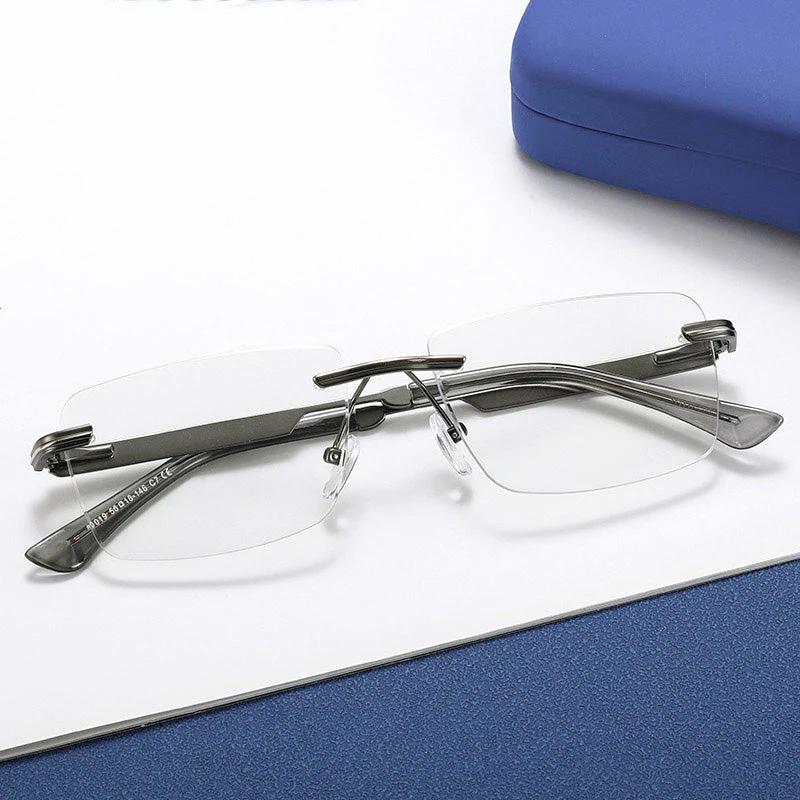 Gift Choice - Rimless Anti-Blue Light Glasses - Image 9