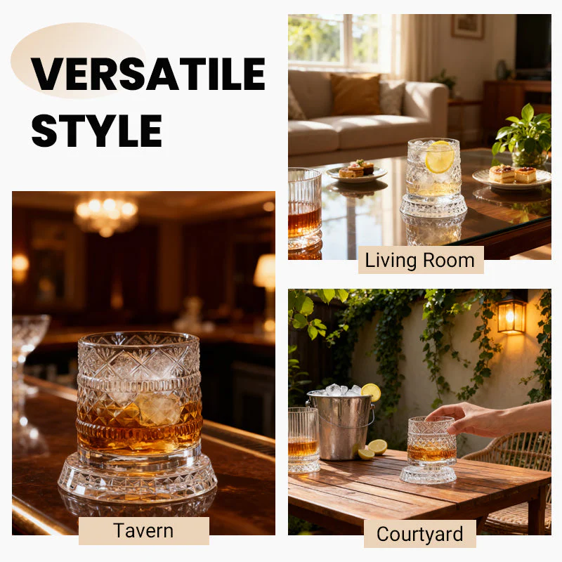 360° Rotating Whiskey Glass Tumbler - Image 8