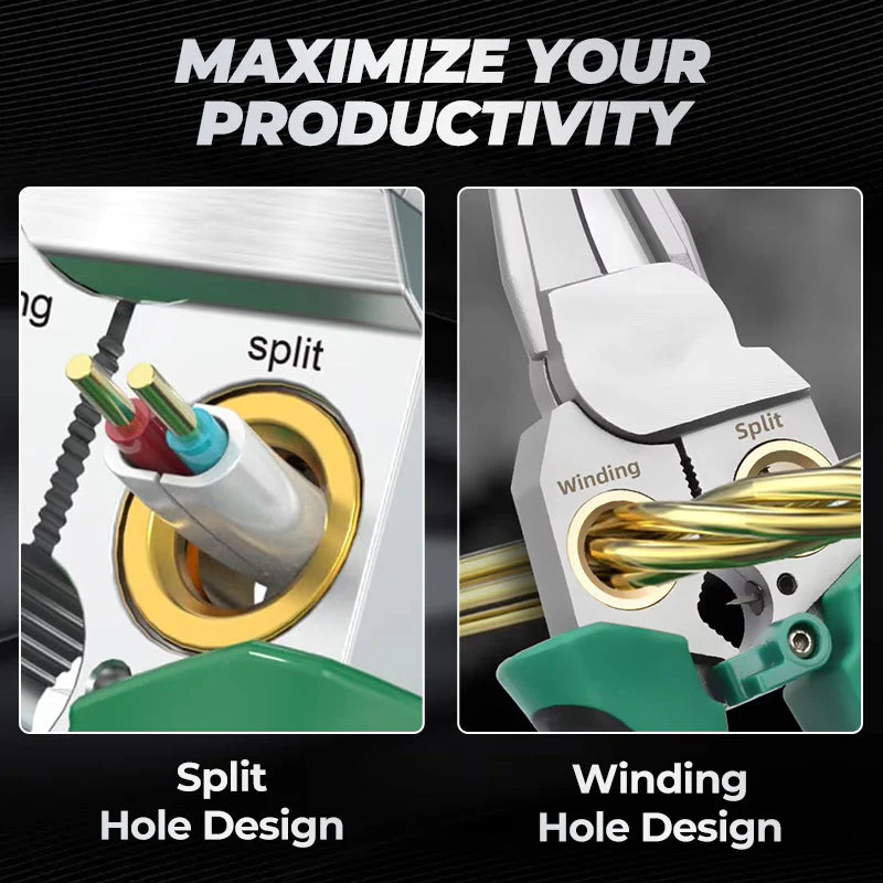 💥LAST DAY HOT SALE: 50% OFF🔥8-in-1 Multi-Functional Wire Stripper Scissors With Electrical Test - Image 6