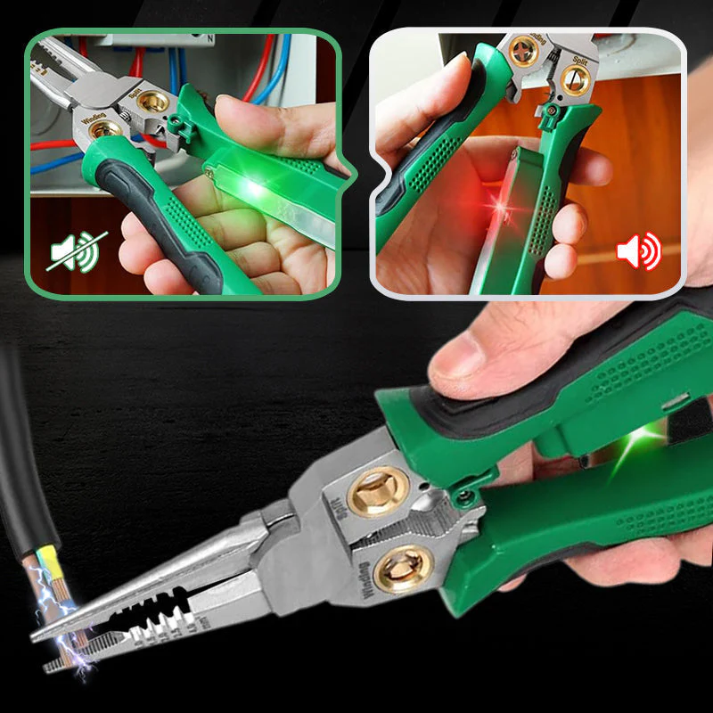 💥LAST DAY HOT SALE: 50% OFF🔥8-in-1 Multi-Functional Wire Stripper Scissors With Electrical Test - Image 8
