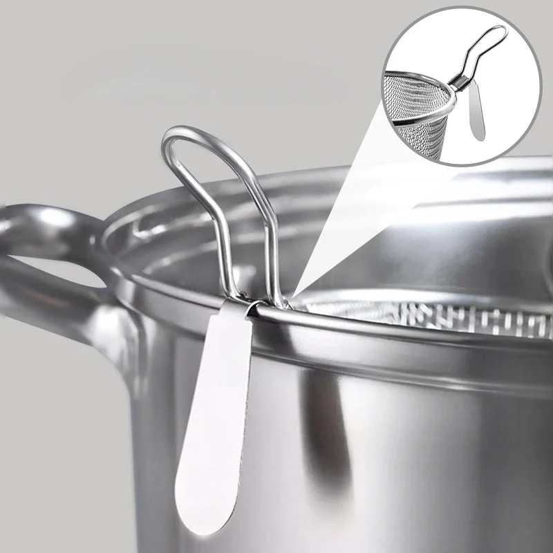 Stainless Steel Hot Pot Food Mesh Colander - Image 6