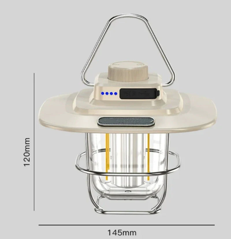 Retro Camping Lamp Led Ambient Light - Image 5