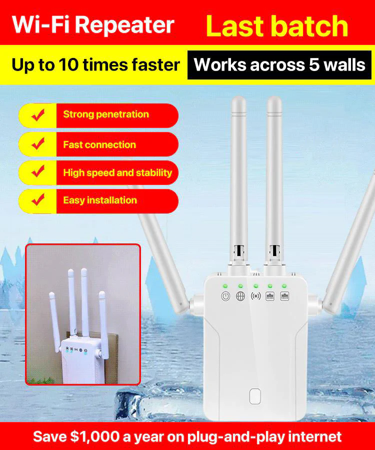 Wi-Fi Repeater Signal Extender