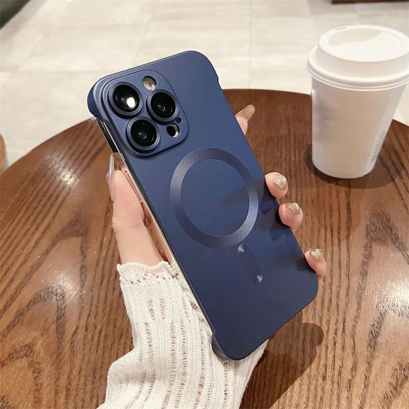 🎅Christmas promotion 40% off🎊Slim Frameless Magnetic Phone Case for iPhone - Image 8