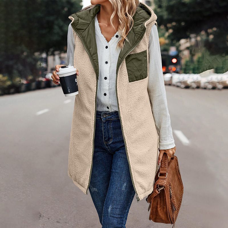 Perfect Gift 🎁 Fall & Winter Reversible Vest Sleeveless Faux Wool Jacket - Free Shipping - Image 3