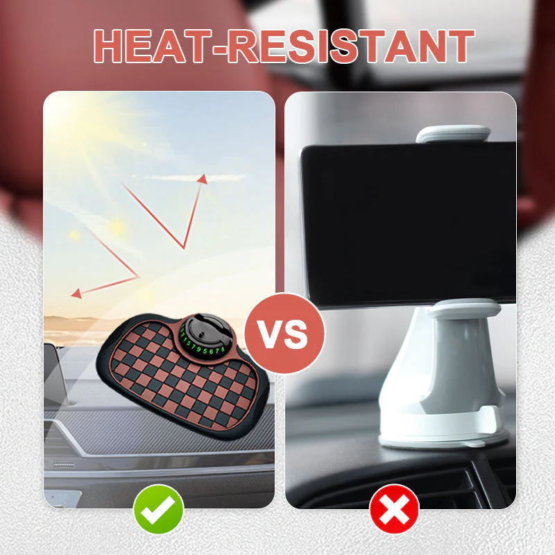 Multifunctional Auto Phone Holder Anti-Slip Dashboard Mat - Image 6