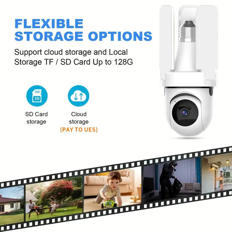🔥Night Vision Wireless Light Bulb Security Cameras - Image 6