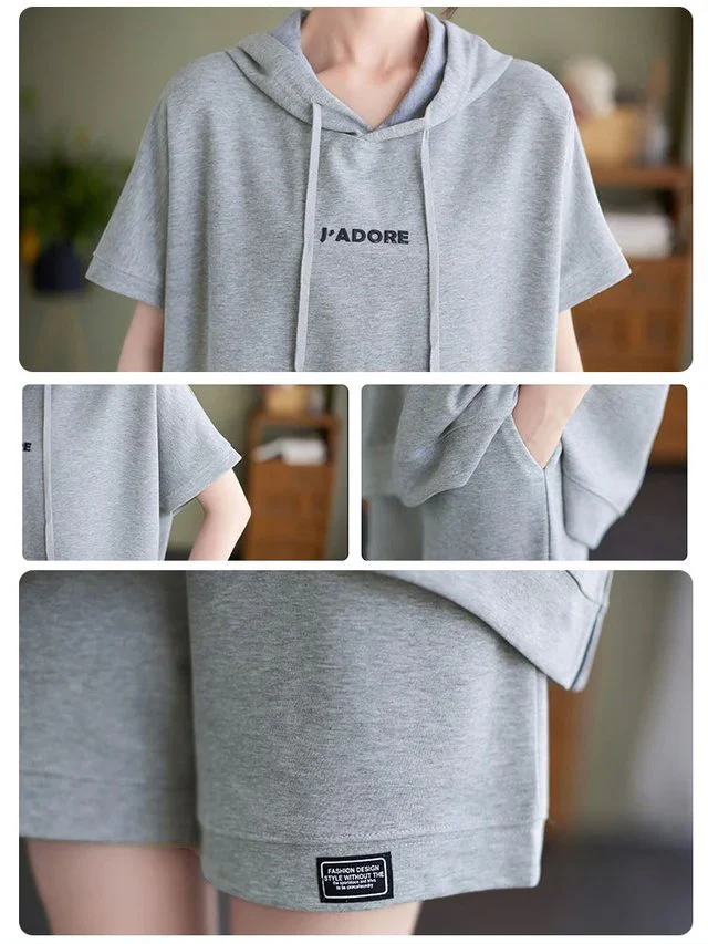 High-end casual age-defying short-sleeve set - Image 5