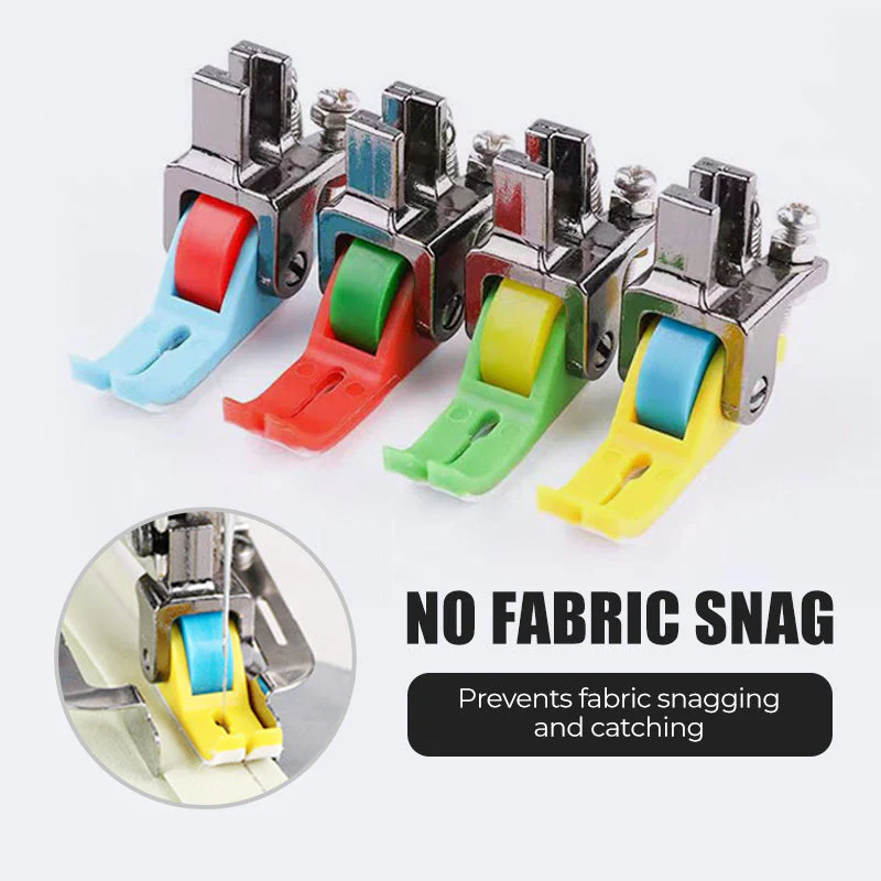 Smooth Sewing Plastic Roller Presser Foot - Image 2