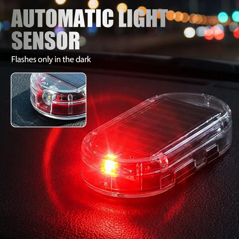 Solar Powered Car Anti-Theft Warning Light - Image 3