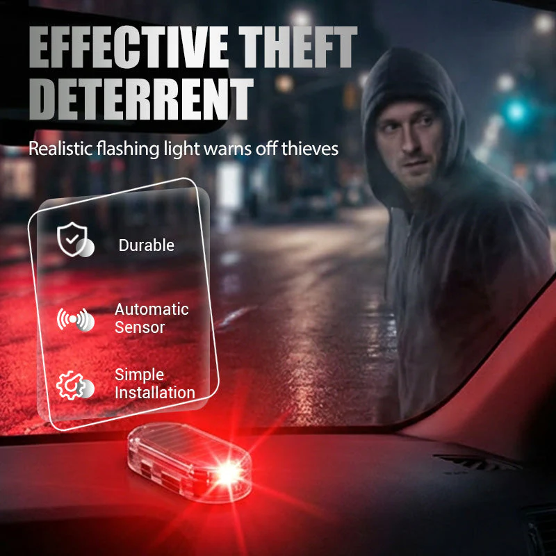Solar Powered Car Anti-Theft Warning Light - Image 7
