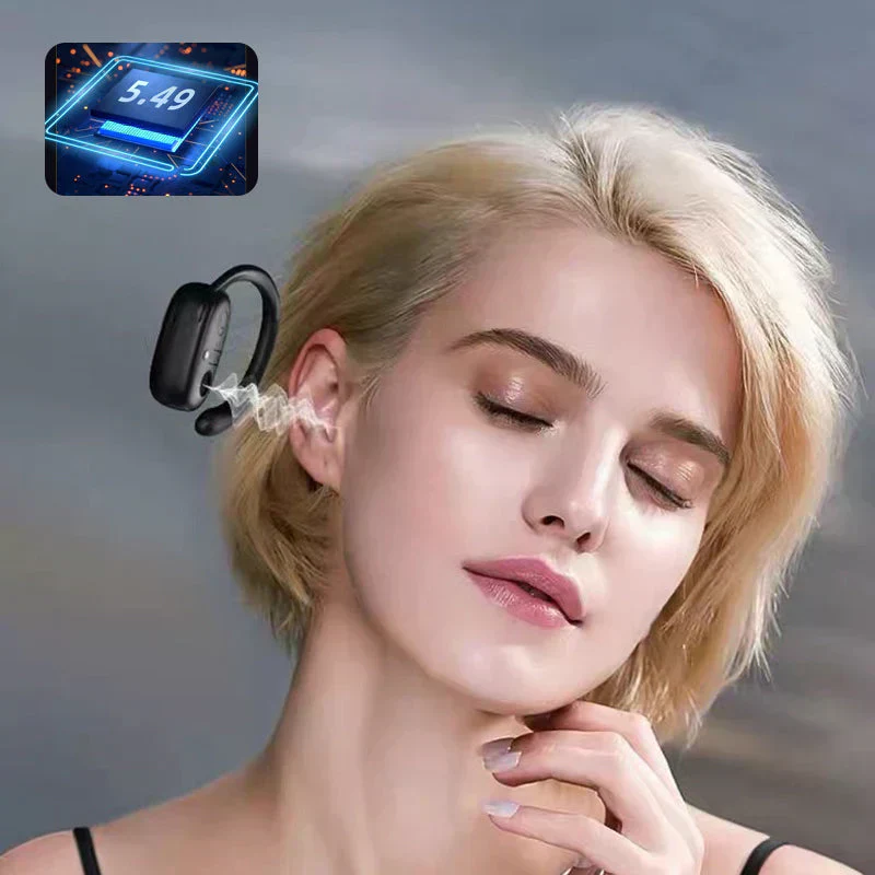Sporty Hanging Ear Bluetooth Earphones - Image 9