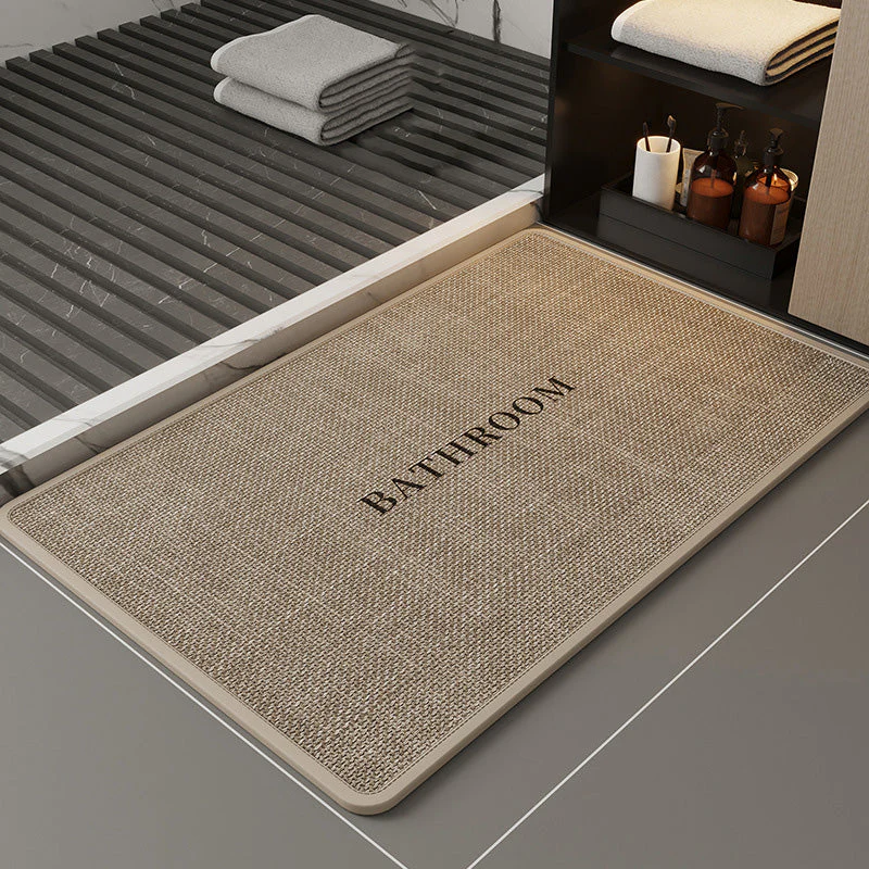 🚿✨ 3-in-1 Linen Bathroom Floor Mat! Anti-fouling + Anti-slip + Water Absorbent, let the bathroom say goodbye to slippery and dirty nightmare ✨✨ - Image 9