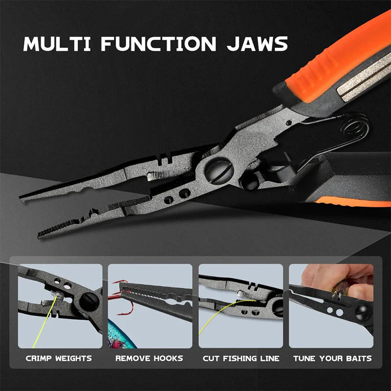 Stainless Steel Multifunction Fishing Pliers - Image 3