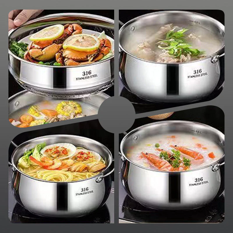 Stainless Steel Micro-Pressure Stewing Pot - Image 6