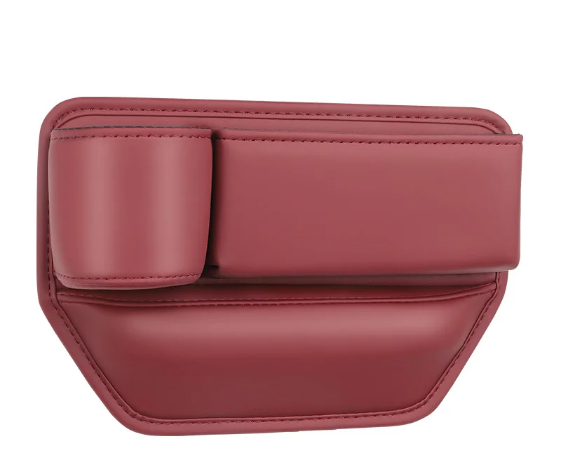 Cowhide Car Gap Storage Box - Image 13