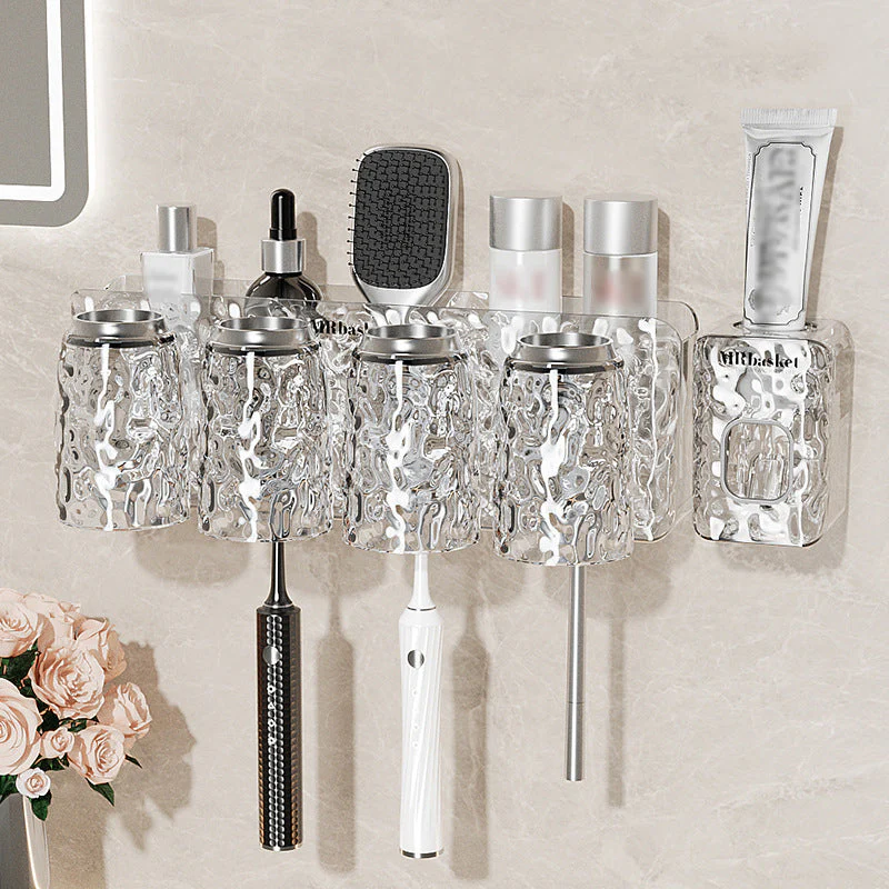 ✨Glacier Pattern Non Punching Toothbrush Shelf - Image 13